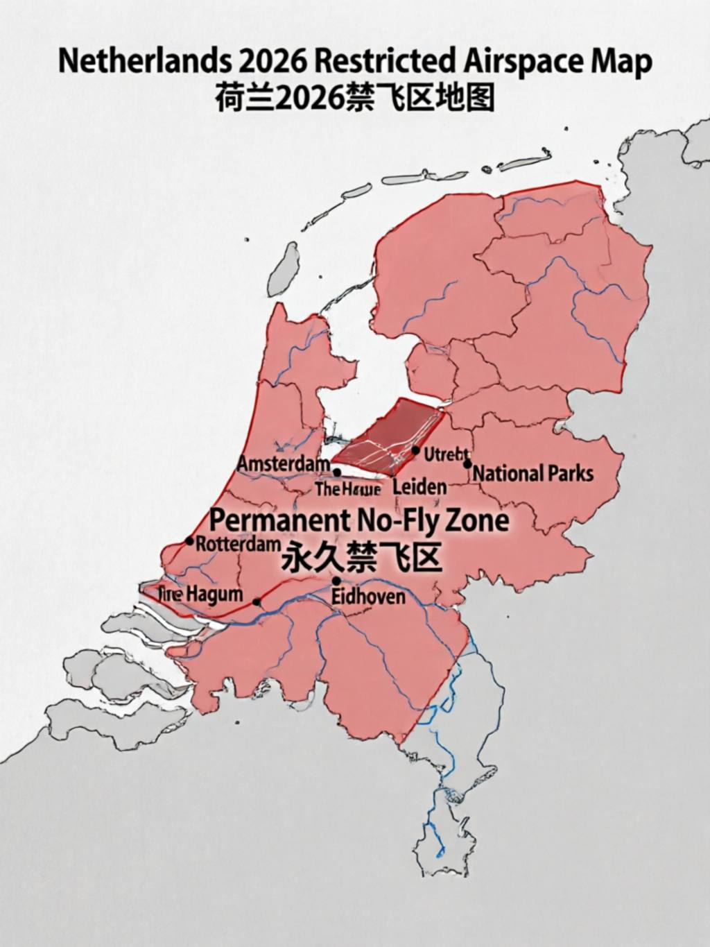 荷兰禁飞区地图2026